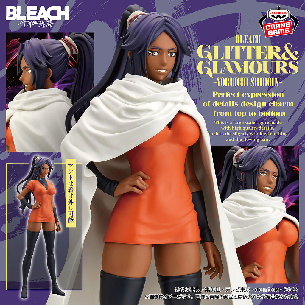 BLEACH: Thousand-Year Blood War – GLITTER&GLAMOURS Figure: Yoruichi Shihoin by Banpresto